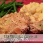 Quick and Easy Baked Salmon Cakes