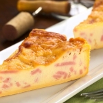 Ham Cheese and Potato Quiche