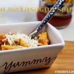 30-Minute Lasagna Soup with Ragu Pasta Sauce