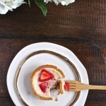 Mini Strawberry Mascarpone Cheesecake