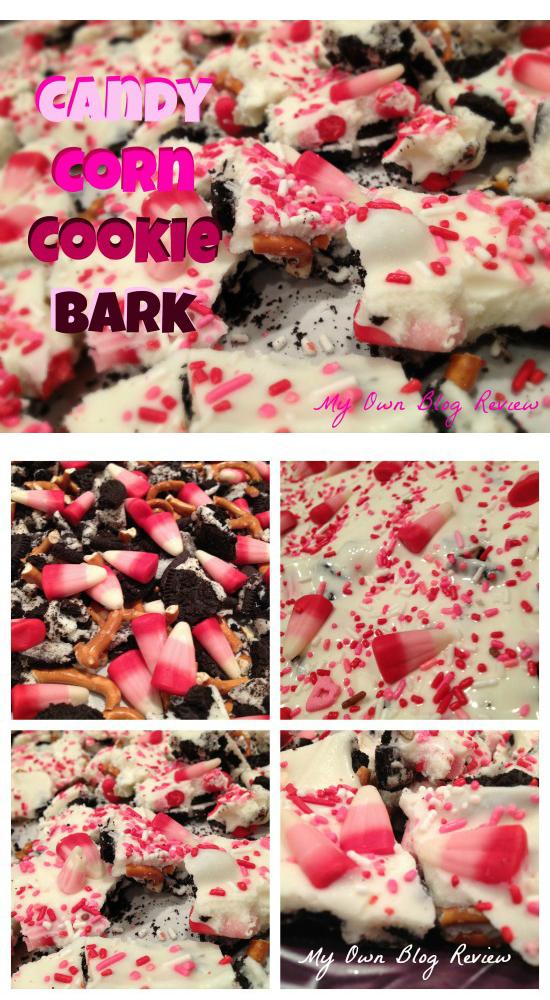 Candy Corn Cookie Bark. Extremely easy recipe for Valentine's Day that everyone will love! Find it on www.Embellishmints.com