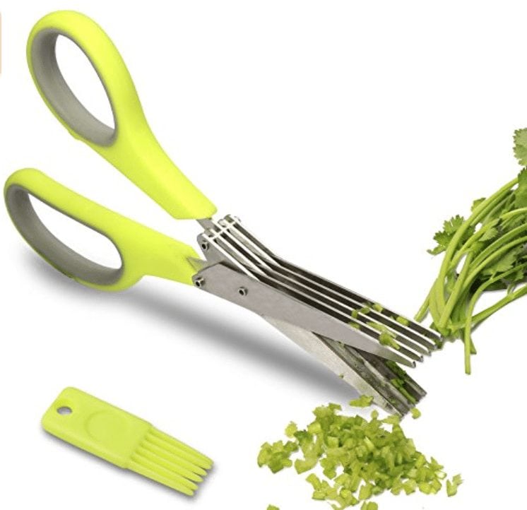 My Favorite Products: Kitchen Gadgets. Warmhoming Multipurpose Kitchen Shears with 5 Stainless Steel Blades and Cleaning Comb. www.Embellishmints.com