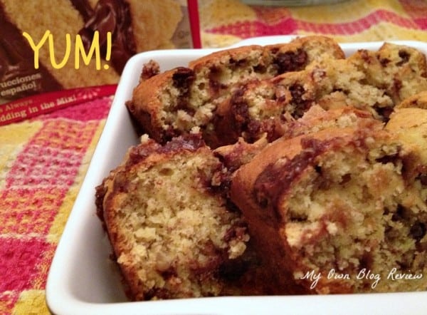 3 Ingredient Banana Bread, you seriously can't beat this recipe! embellishmints.com