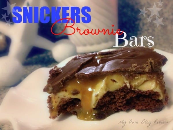 Snickers Brownie Bars are a delicious way to make your favorite candy bar, and the best way to doctor a brownie mix. You will love these! www.Embellishmints.com
