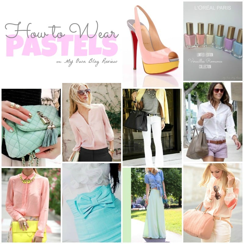 How to Wear Pastels and a L’Oreal Paris Versailles Romance Review
