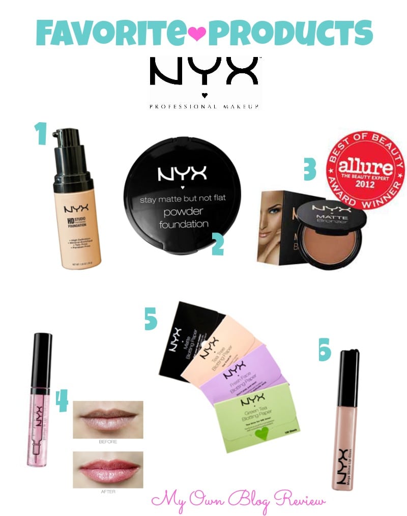 My Favorite Products: NYX Makeup