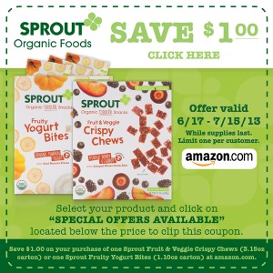 sprout, organic, baby food, natural, toddler snacks, vegetables, fruit, toddler snacks coupon  , toddler food, meals, snacks, yogurt bites, on the go, all natural