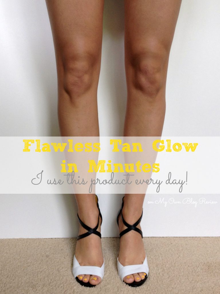 Flawless tan glow! Tan sexy legs without spending hours at the pool or tanning salon! I'm waring Airbrush Legs Tan Glow. Get more details on Embellishmints.com