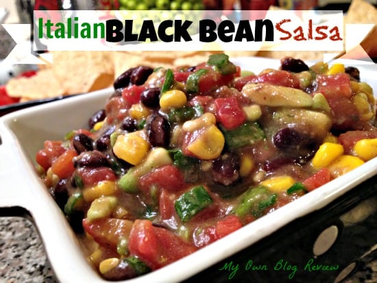 Italian Black Bean Salsa