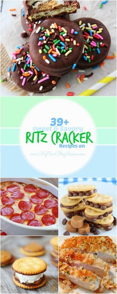 39+ Sweet and Savory Ritz Cracker Recipes
