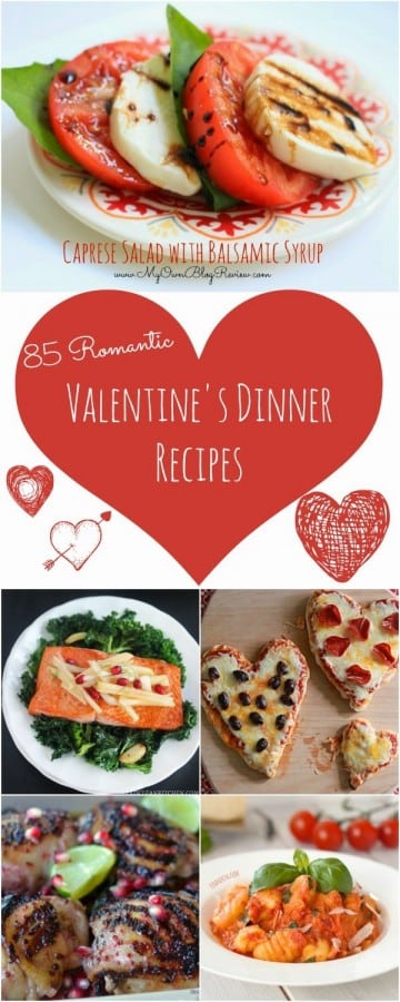 85 Recipes For A Romantic Valentine's Day Dinner At Home - Embellishmints