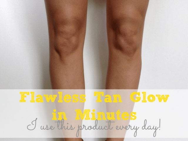 Flawless tan glow! Tan sexy legs without spending hours at the pool or tanning salon!