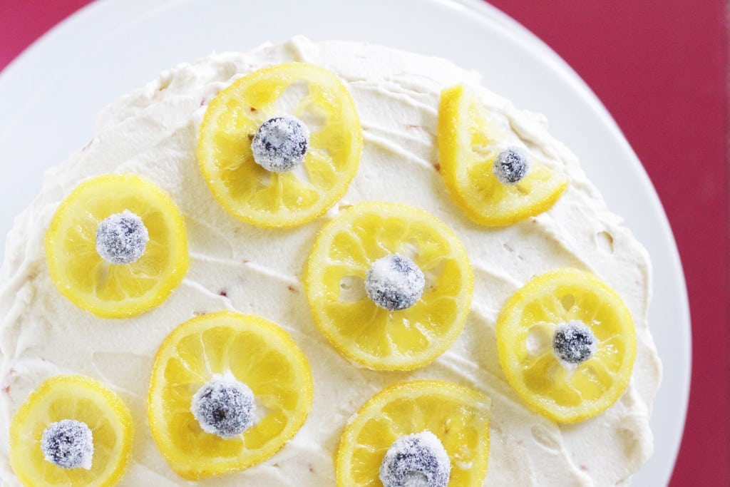 Candied Lemon Peels Slices