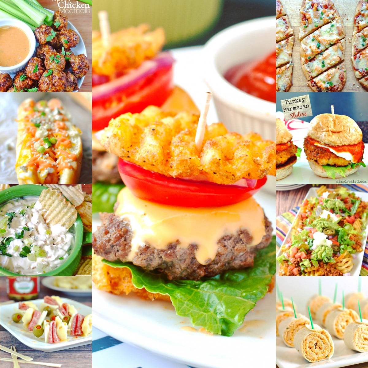 Over 150 Recipes perfect for the Super Bowl that you and your guests are going to love! Find them on Embellishmints.com