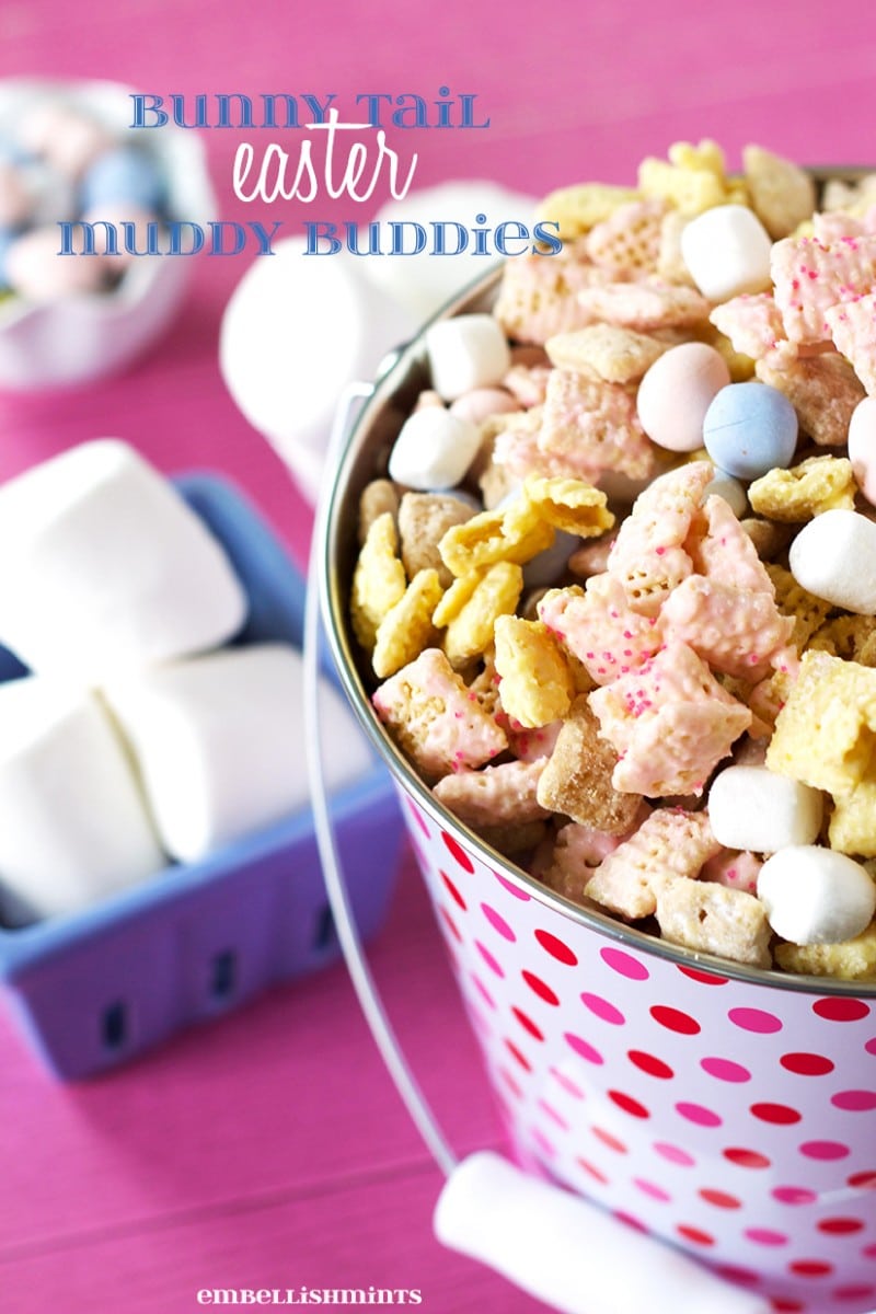 Bunny Tail Easter Muddy Buddies
