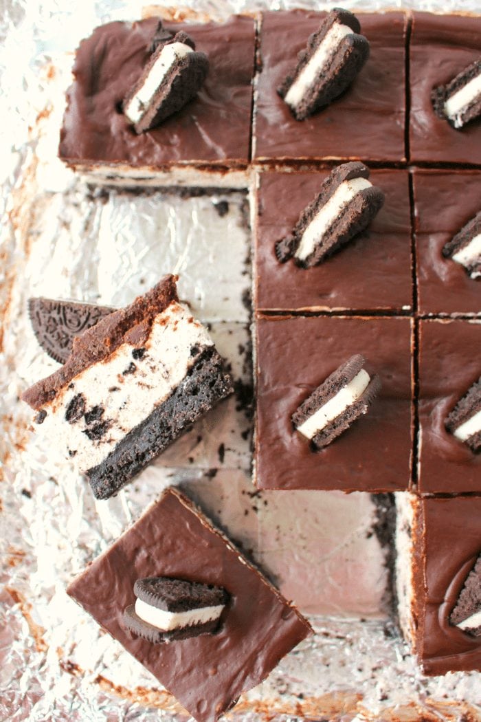 My favorite from last week's Linky Party. OREO No Bake Cheesecake Bars from DelightfulEMade. You'll for sure want to get this recipe!