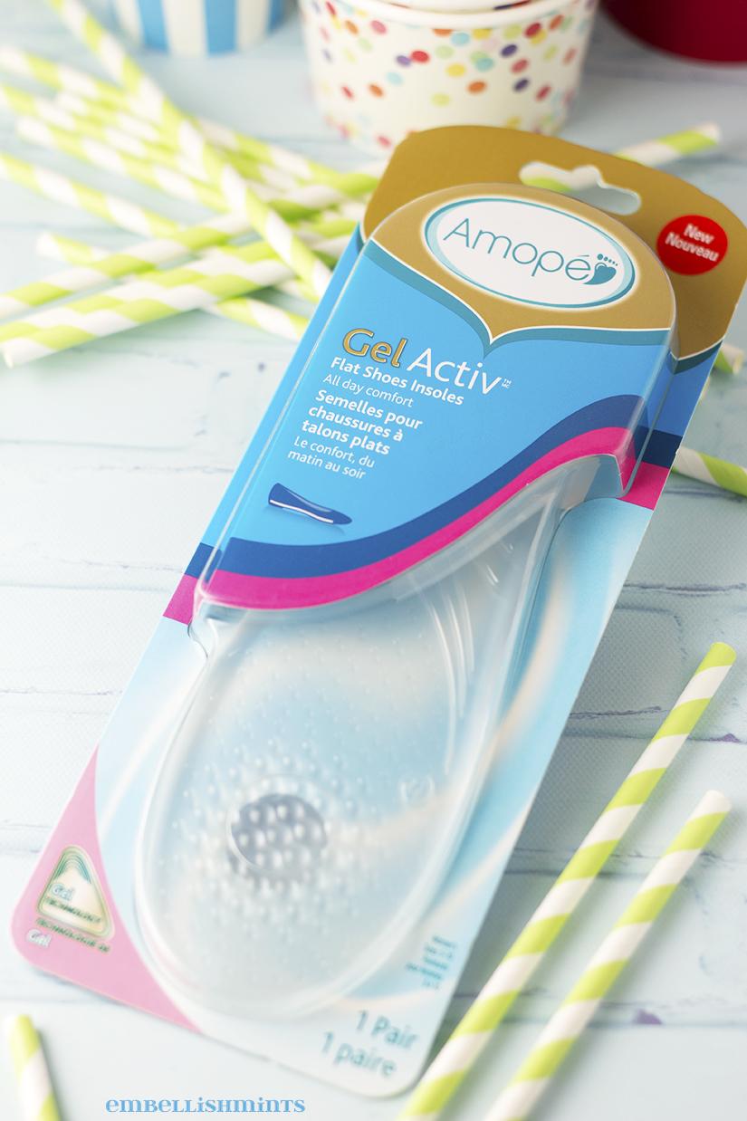 Expand Your Shoe Closet with Amopé Insoles. Find out more about the wide selection, and a FREE mail-in-rebate on www.Embellishmints.com