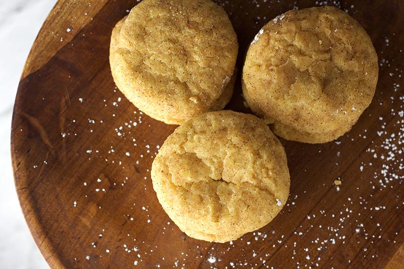 Pumpkin Snickerdoodle Cookies are the perfect fall cookie! A fun twist on a family favorite snickerdoodle cookie that will have everyone asking for more!