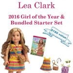 Enter To Win an American Girl Doll! This Lea Clark 2016 Girl fo the Year & Bundle Starter Set could be yours.!.