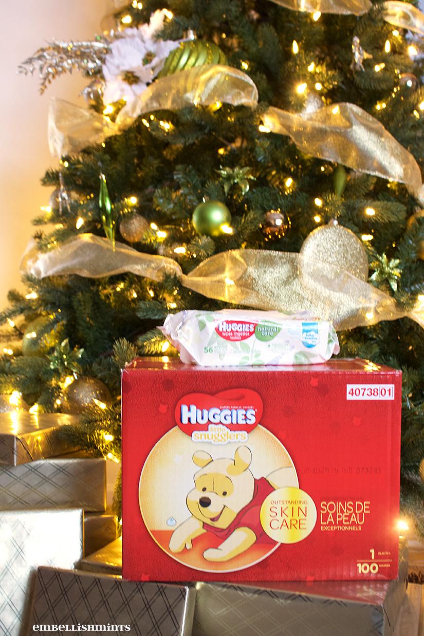 We're preparing our boys for the holidays and their baby brother's arrival by teaching them I to share with those in need with Huggies at Meijer. Find out how you can help those in need too at www.Embellishmints.com.
