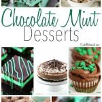 Dessert Recipes! Chocolate Mint Desserts including brownies, cheesecake, ice cream and more! All on Embellishmints.com