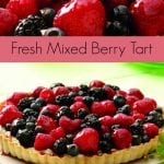 My favorite from this week's Linky Party! Fresh Mixed Berry Tart will make you excited for the warm days of summer! Fresh berries really make it pop! Get the link to the recipe here.