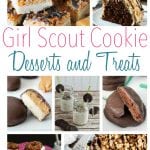Dessert Recipes! Girl Scout Cookie Desserts and Treats including cookies, shakes, bars, etc. www.Embellishmints.com