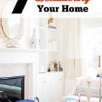 My favorite from this week's Linky Party ...The benefits of decluttering your home go beyond clutter free surfaces (although that is a great perk!). Here are 7 other benefits of decluttering your home