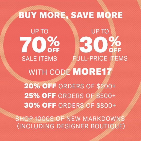 Shopbop Sale! The more you buy the more you save. Learn more on www.Embellishmints.com