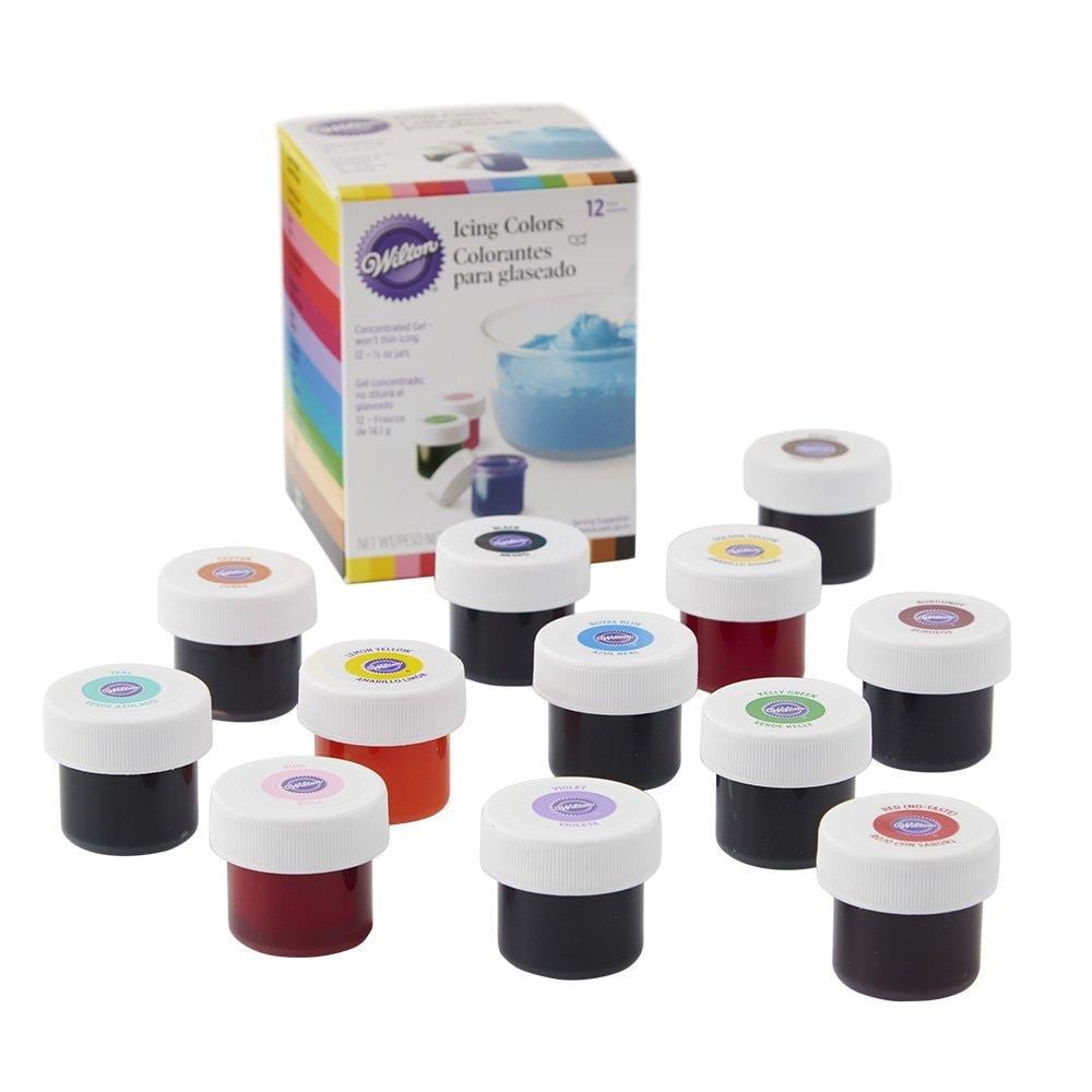 Wilton Icing Colors are great when you need a lot of food coloring to make your icing and frosting colors!