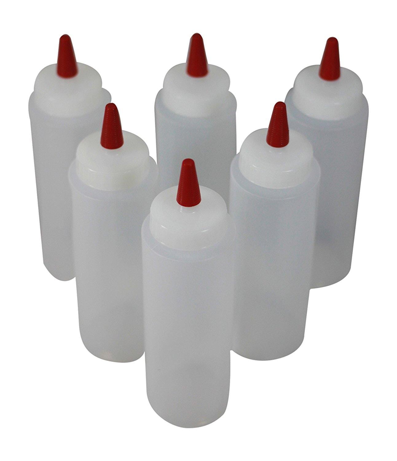 Easy squeeze bottles, perfect for decorating cookies. Royal icing