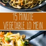 Vegetable Recipes For Kids || Kid Friendly Vegetable Recipes 15 Minute Vegetable Lo Mein. Meatless, full of your favorite veggies, and delicious enough to be take-out, you’ll love this super quick and easy weeknight dinner!