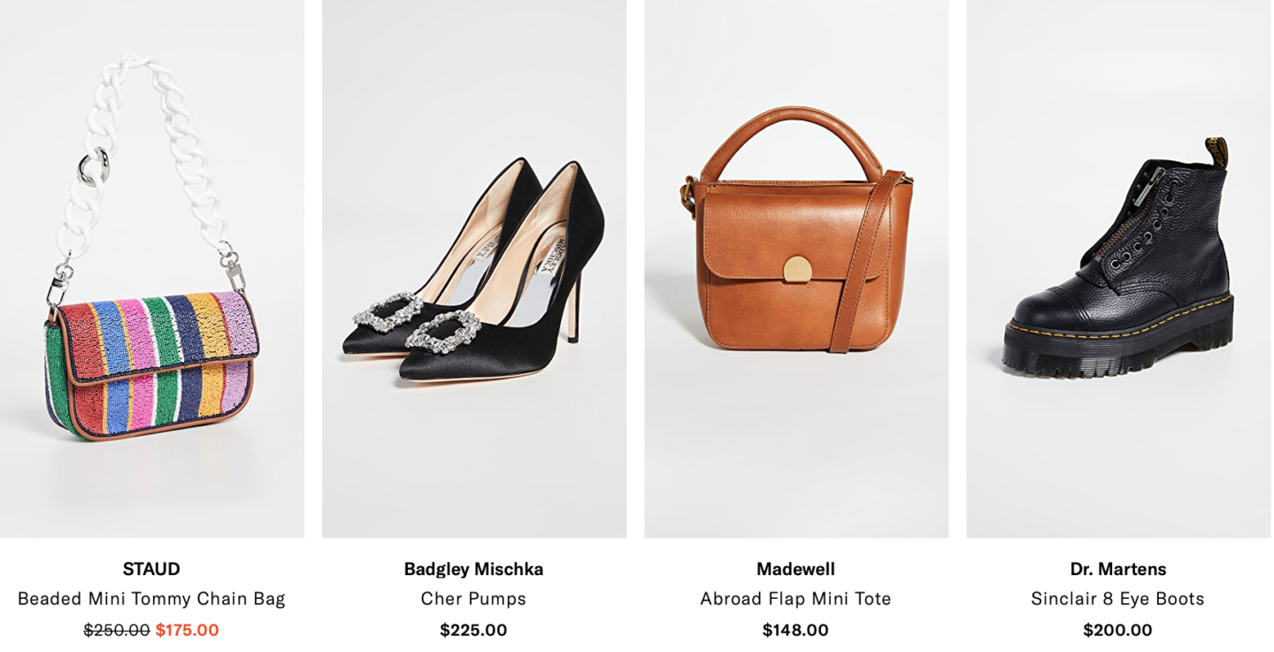 Shopbop Black Friday Sale: Designer Bags & Shoes
