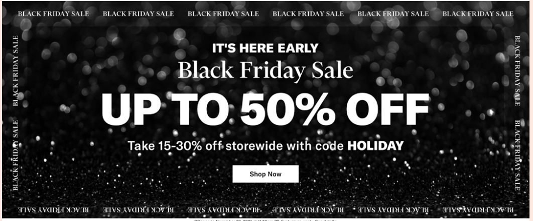 Shopbop Black Friday Sale November 2021